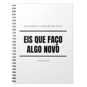 Cuaderno Profetizando - personalizado de caderno
