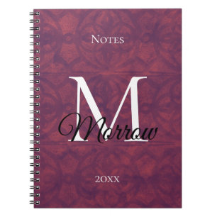 Cuaderno Profundo nombre de Batik Rudy y año