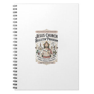 Cuaderno Programa de Boletín de la Iglesia de Jesús Boletín