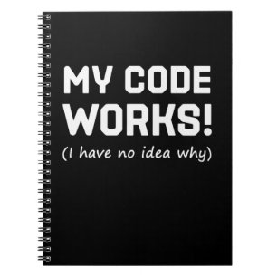 Cuaderno Programador Mi código funciona