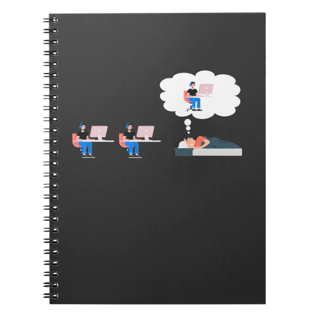 Cuaderno Programador Vida Informática Informático Científic (Frente)