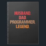 Cuaderno Programmer Dad IT Nerd Admin Coder Father Computer<br><div class="desc">A funny Gift for programmer,  gamer,  computer scientist,  software developer,  IT admin,  nerd and pc geek. Perfect surprise for a laughter with friends,  family and colleagues at school or work.</div>