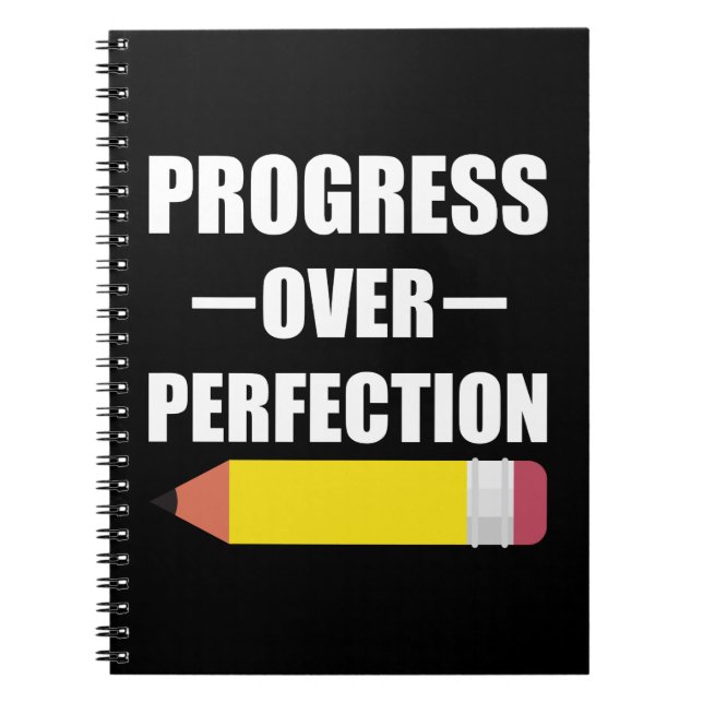 Cuaderno Progreso Sobre La Perfección De Regreso A La Escue (Frente)