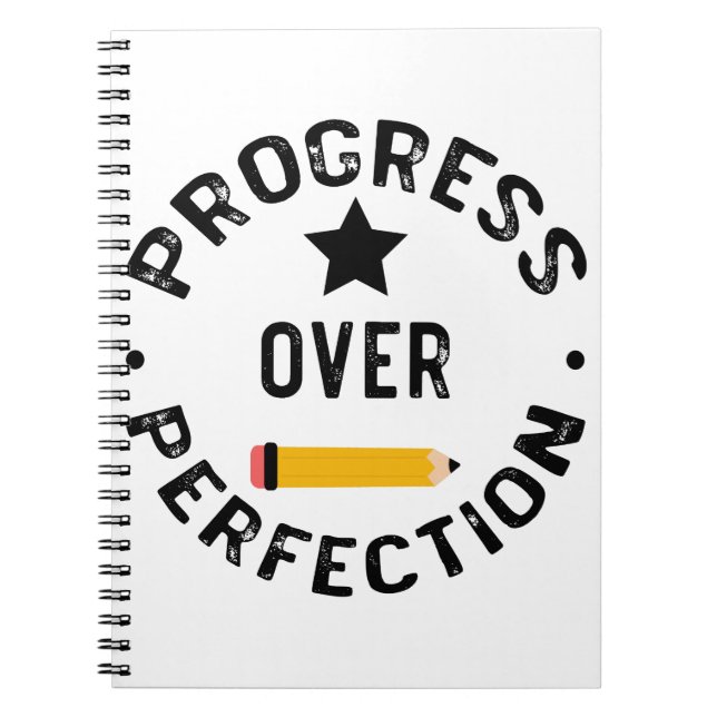 Cuaderno Progreso Sobre La Perfección De Regreso A La Escue (Frente)