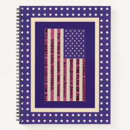 Cuaderno Promesa de bandera de la Lealtad