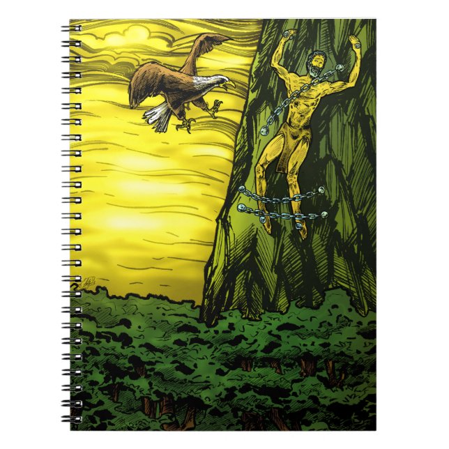 Cuaderno Prometheus's Punishment (Frente)