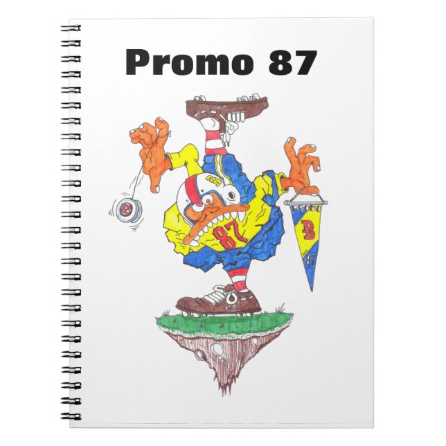 Cuaderno Promo 87 (Frente)