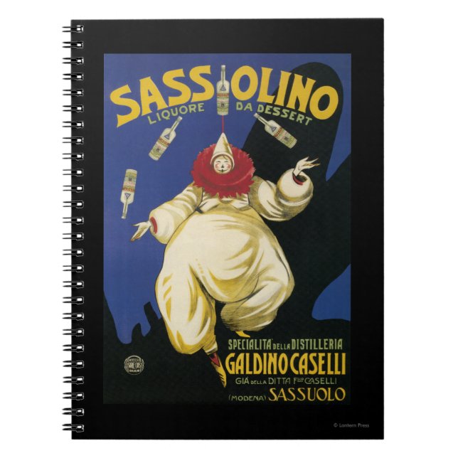 Cuaderno Promoción de Sassolino Liquore da Dessert (Frente)