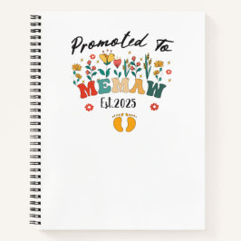 Cuaderno Promocionado a Memaw est. 2025: Un año especial pa