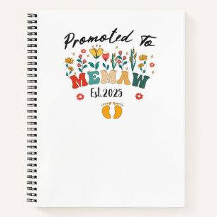 Cuaderno Promocionado a Memaw est. 2025: Un año especial pa