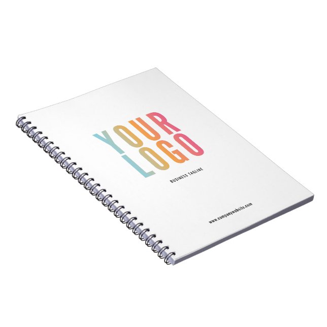 Cuaderno promocional con logotipo personalizado de (Lado Derecho)