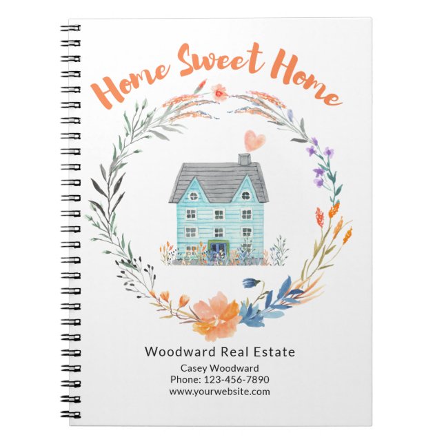 Cuaderno Promocional de Presupuesto de Hogar Dulce Hogar In (Frente)