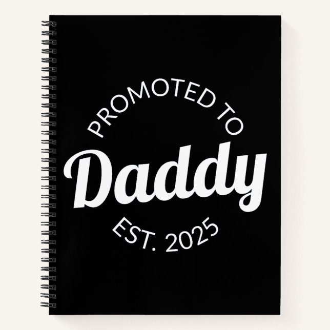 Cuaderno Promovido A Daddy Est. I 2025 (Anverso)