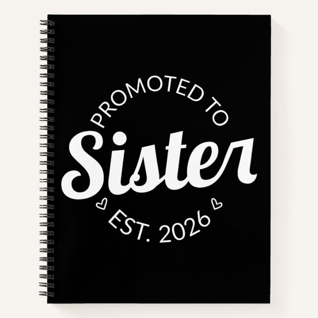 Cuaderno Promovido A La Hermana Este. I 2026 (Anverso)