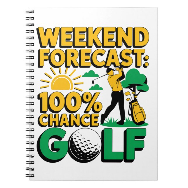 Cuaderno Pronóstico de fin de semana 100% de posibilidades  (Frente)