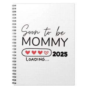 Cuaderno Pronto será mamá 2025 Embarazo en San Valentín