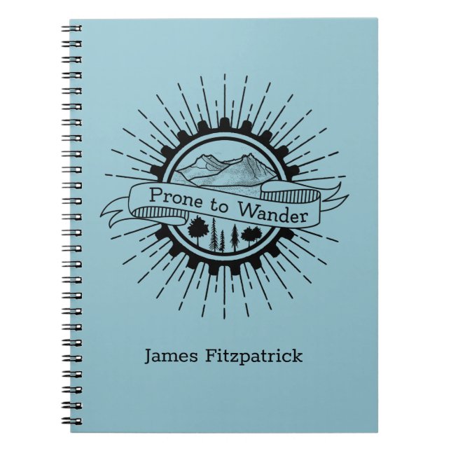 Cuaderno Propenso a Wander Travel Journal (Frente)