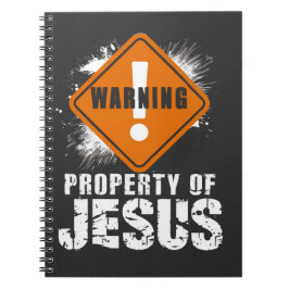 Cuaderno Propiedad Jesucristo Fe Cristiana Funny