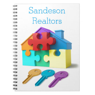 Cuaderno Propiedades inmobiliarias, agente inmobiliario,