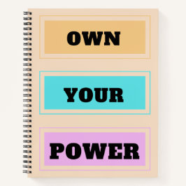 Cuaderno Propietario de su portátil Power Spiral