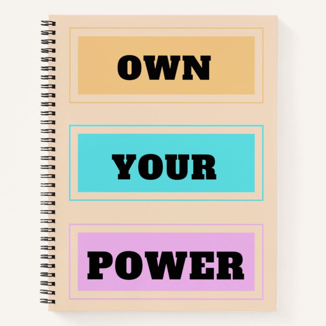 Cuaderno Propietario de su portátil Power Spiral (Anverso)
