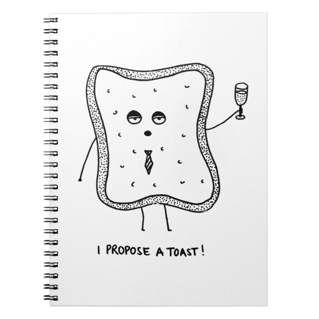 Cuaderno Propongo una tostada (Frente)
