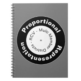 Cuaderno Proportional Representation Spiral Photo Notebook