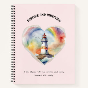 Cuaderno Propósito y dirección Afirmación Positiva