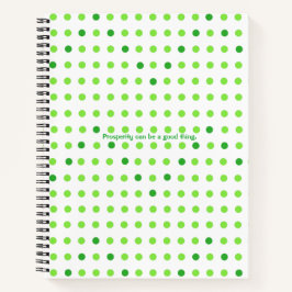 Cuaderno Prosperity can be a good thing, journal notebook