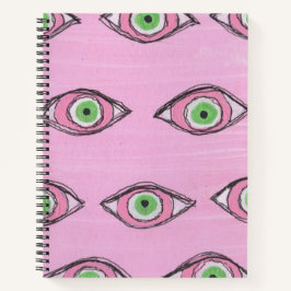 Cuaderno Protección de Ojos Verdes OBUHLISK