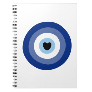 Cuaderno Protección de símbolos de ojos malvados