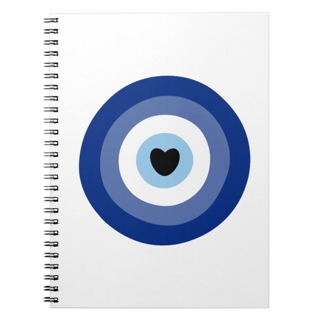 Cuaderno Protección de símbolos de ojos malvados (Frente)