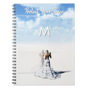 Cuaderno Protege tu paz. Mujer bonita
