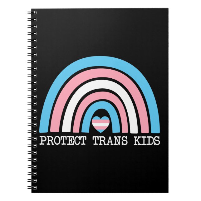 Cuaderno Proteger a los niños trans (Frente)