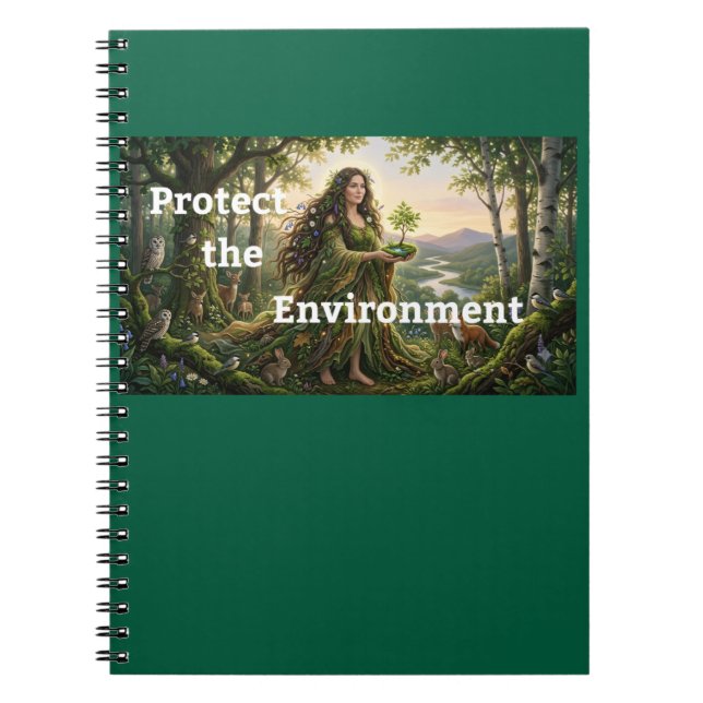 Cuaderno Proteger el medio ambiente  (Frente)