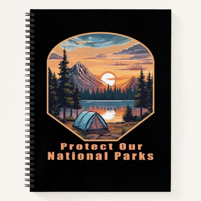 Cuaderno Proteger nuestros Parques Nacionales (Anverso)