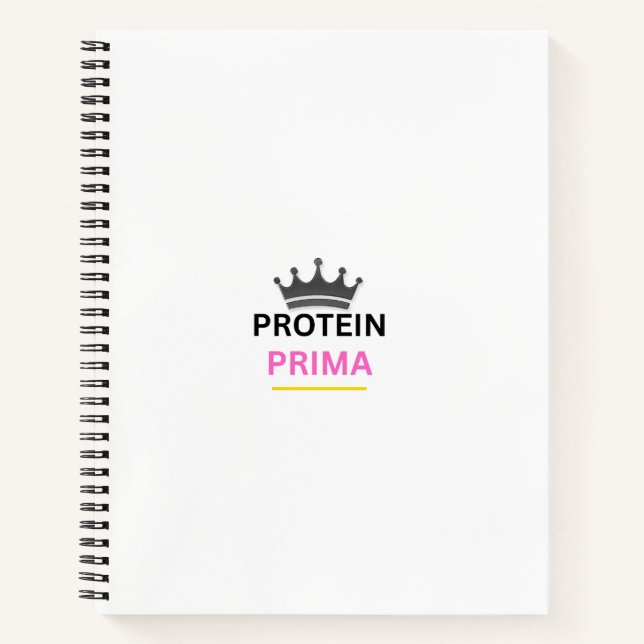 Cuaderno Protein Prima Gym Journal (Anverso)