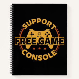 Cuaderno Protesta Divertida de Consola de Juegos