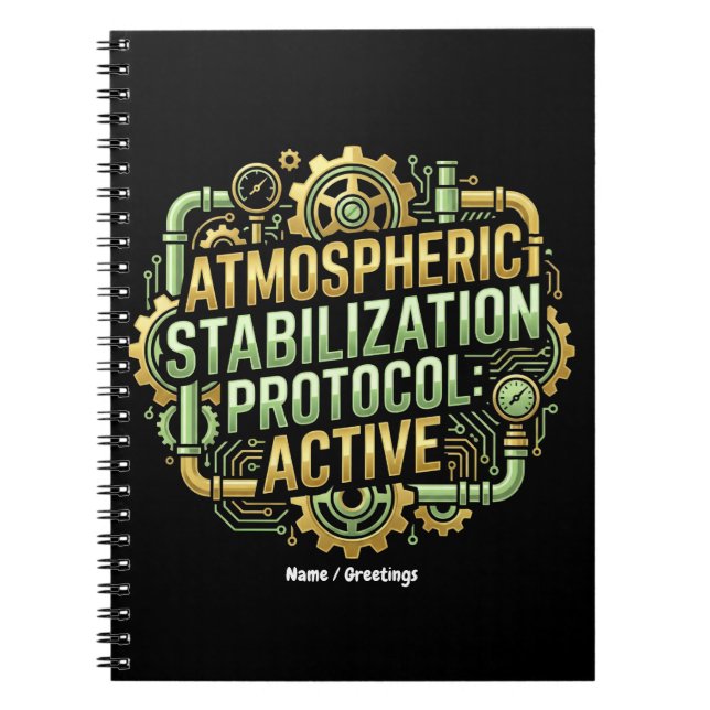Cuaderno Protocolo de Estabilización Atmosférica Activo  (Frente)