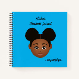 Cuaderno #Proud2BNaturalMe Periódicos de Gratitud Personali