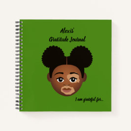 Cuaderno #Proud2BNaturalMe Periódicos de Gratitud Personali