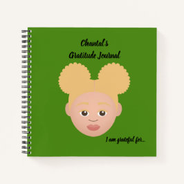 Cuaderno #Proud2BNaturalMe Periódicos de Gratitud Personali