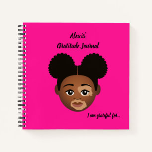 Cuaderno #Proud2BNaturalMe Periódicos de Gratitud Personali