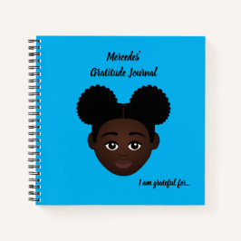 Cuaderno #Proud2BNaturalMe Periódicos de Gratitud Personali