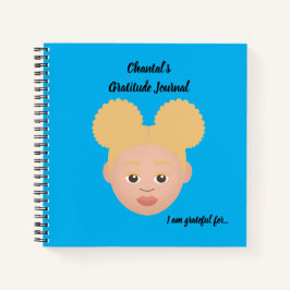 Cuaderno #Proud2BNaturalMe Periódicos de Gratitud Personali