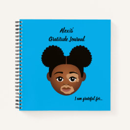 Cuaderno #Proud2BNaturalMe Periódicos de Gratitud Personali