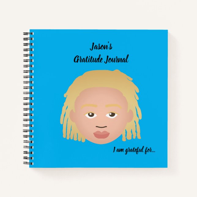 Cuaderno #Proud2BNaturalMe Periódicos de Gratitud Personali (Anverso)
