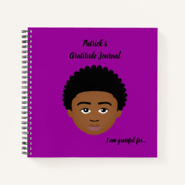 Cuaderno #Proud2BNaturalMe Periódicos de Gratitud Personali