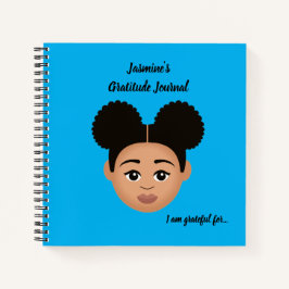 Cuaderno #Proud2BNaturalMe Periódicos de Gratitud Personali