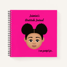 Cuaderno #Proud2BNaturalMe Periódicos de Gratitud Personali